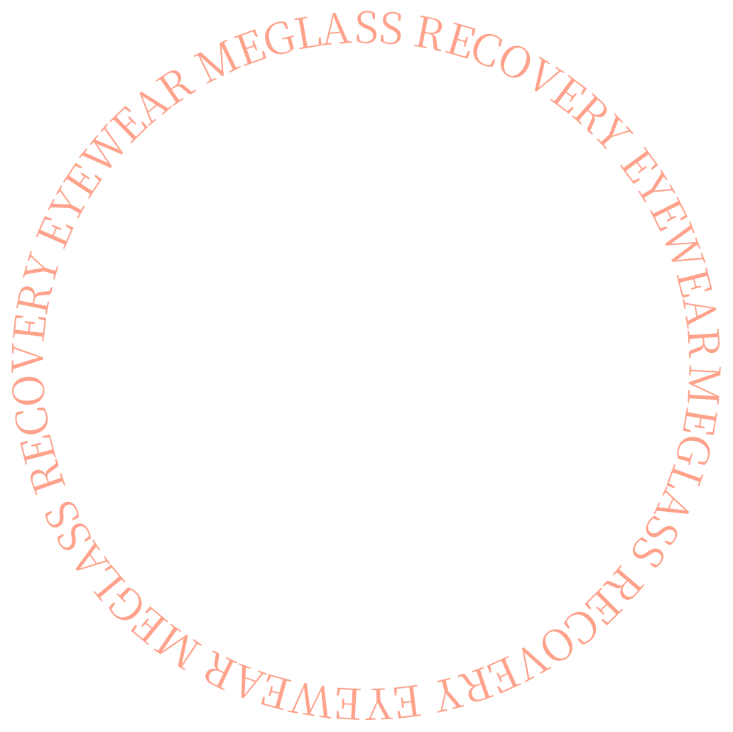 特殊加工を施したMEGLASSのフレームデザイン